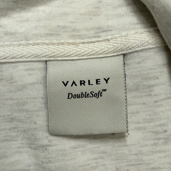 Varley Cream High-Neck Cardigan - Picture 4 of 6